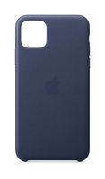 Apple Leather Case (for iPhone 11 Pro Max) - Midnight Blue (Renewed)