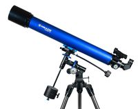 Meade Instruments 216003 Polaris 90 EQ Refractor Telescope (Blue)