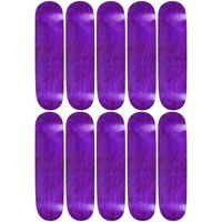Moose 10 Count 8.0" Blank Skateboard Deck Stained Purple 7-Ply Canadian Maple
