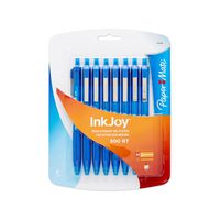 Paper Mate InkJoy 300RT Ballpoint Pens, Medium Point, Blue Ink, 8 Count
