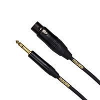 Mogami GOLD TRS-XLRF-20 Balanced Audio Adapter Cable, XLR-Female to 1/4" TRS Male Plug, Gold Contacts, Straight Connectors, 20 Foot
