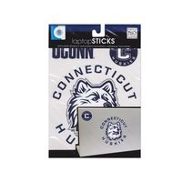 me & my BIG ideas laptopSTICKS Removable Laptop Stickers, Connecticut (UConn) Huskies