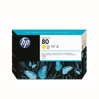 HP 80 (C4873A) Yellow DesignJet Ink Cartridge