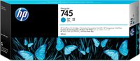 Hp F9K03A 745 Cyan Original Ink Cartridge