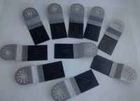 10 Pack Universal Ecut Bi-metal Oscillating Tool Blade for Fein Multimaster, Dremel, Craftsman, Ridgid, Bosch, Milwaukee, Chicago Electric, Etc.