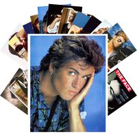 Postcard Set 24 cards GEORGE MICHAEL Posters Photos Vintage Magazine covers Rock Music