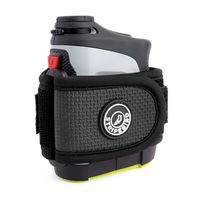 Stripebird - Golf Players Magnetic Rangefinder Wrap Mount (Black Strap) - Easily Access Range Finder Device While You Golf - Simple Golf Cart or Golf Bag Holder Attachment for Golfers