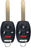 KeylessOption Keyless Entry Remote Control Car Key Fob Replacement for MLBHLIK-1T (Pack of 2)