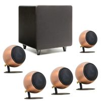 Orb Audio: Mod1 Mini 5.1 Home Theater Speaker System - Surround Sound System - Includes 5 Orbs and 9'' Subwoofer - Great for Movies & Music, Outperforming Larger Subwoofers - Handmade in The US