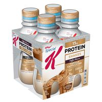 Special K Protein Shakes, Café Inspired, Vanilla Cappuccino, Gluten Free, 10 fl oz Bottles (4 Count)
