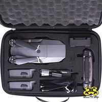 Carrying Case for DJI Mavic Pro/Platinum - Splash-Proof | Durable | Compact | Semi Hard EVA Material - Carry Your Drone with Maximum Protection.