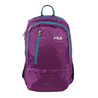 Fila Women's Duel Tablet and Laptop Backpack School, Purple/Teal, One Size
