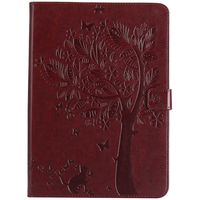 Bear Village iPad Air 2 (9.7 Inch) Case, Leather Magnetic Case, Fullbody Protective Cover with Stand Function for Apple iPad Air 2 (9.7 Inch), Brown