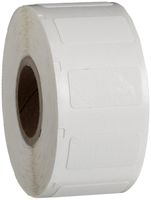 Brady CL-311-502 I.D. PRO Plus LS2000 And BradyMarker 1/2" Height, 1" Width, B-502 Repositionable Vinyl Cloth White Color XC Plus Printer Label (500 Per Roll)