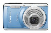 Olympus Stylus 7040 14 MP Digital Camera with 7x Wide Angle Dual Image Stabilized Zoom and 3.0 inch LCD (Blue) (Old Model)