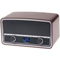 Goodmans GSR1889DABBTW Heritage Retro Radio with Bluetooth - Wood Finish