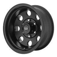 American Racing Custom Wheels AR172 Baja Satin Black Wheel (15x10"/6x139.7mm, -43mm offset)