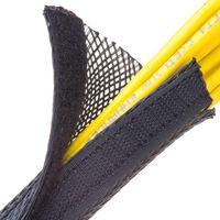 Flexo-Wrap PET Easy On, Easy Off Access - 2" - Black 6 ft piece