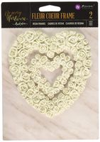 Prima Marketing Memory Hardware Resin Fleur Coeur Frame