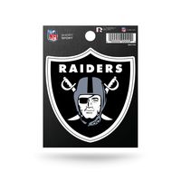 Rico Industries NFL Oakland Raiders Die Cut Team Logo Short Sport Sticker