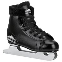 Lake Placid Starglide Boy's Double Runner Figure Ice Skate, Black, Y13