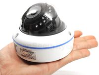 Urban Security Group 6-in-1 BNC CCTV Format 1080P 2MP High Definition Discreet Mini Dome Security Camera : 2.8mm Fixed Wide Angle Lens, 15x IR LEDs : HD-SDI, EX-SDI, HD-TVI, HD-CVI, AHD, Analog CVBS