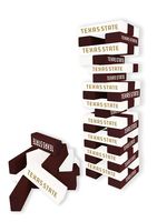 Wild Sports NCAA College Texas State Bobcats Table Top Stackers Game