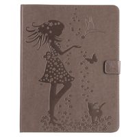 Bear Village Case for Apple iPad 2nd / 3rd / 4th Generation 9.7 Inch, Premium Full Body Protective Cover, Slim Leather Smart Magnetic Case with Multiangle Viewing Stand, Gray