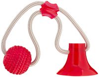 Shydie Dog Rope Toys, Dog Interactive Pull Toys, Self-Playing Dog Tug for War Toys with Suction Cup and Ball