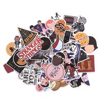 66pcs/Set Stranger Things Graffiti Sticker Child DIY Skateboard Laptop Luggage Phone Car Bike Waterproof Sticker