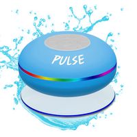 CSJ  Pulse Wireless Waterproof Bluetooth 4.0 Shower Speaker - Blue