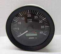 MURPHY ATH-40-A Hour Meter 4,000 RPM Tachometer - Wood Chipper & Equipment
