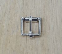 5/8" Roller Buckle Leather Hardware Nickel Plated Bag Strap Handbag -10 pk