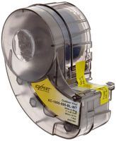 Brady XC-1000-595-BL-WT IDXPERT(TM) & LABXPERT(TM) Labels  B- 595 Indoor/Outdoor Vinyl Film White on Blue, Printable Area: 19.000" W x 1.000" H 1 roll (30ft.)/Cartridge