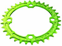 RaceFace 104mm Single Chain Ring, Green, 32T 9/10/11 Speed