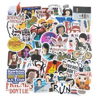 Stranger Things Stickers for Water Bottles, 50pcs Laptop Stickers Waterproof Vinyl Stickers for Teens, Girls, Car Stickers Motorcycle Bicycle Decals Stickers Graffiti Patches Skateboard Stickers