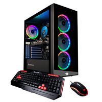 iBUYPOWER Gaming PC Computer Desktop Element 9260 (Intel Core i7-9700F 3.0Ghz, NVIDIA GeForce GTX 1660 Ti 6GB, 16GB DDR4, 240GB SSD, 1TB HDD,  WiFi & Windows 10 Home) Black