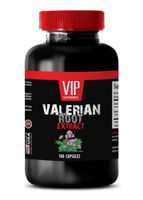 Sleep aid - Valerian Root Extract - Extra Strength - Powerful Sleep AID - Stress and Anxiety Relief - Valerian Root Anxiety - 1 Bottle (100 Capsules)