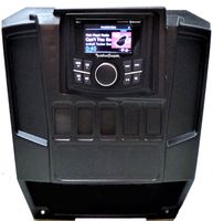 Polaris Ranger XP 570/900 / 1000 Dash Mount with Rockford Fosgate PMX-2 Radio Head Unit