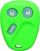 ReplaceMyRemote NEW Glow in the Dark Shell Only Keyless Entry Remote Control Car Key Fob Shell/Case/Housing for FCC ID: LHJ011 (Green-Glow)