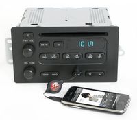 1 Factory Radio AM FM CD Player Compatible With 2003-2007 Chrysler Dodge Jeep AM FM CD Radio With Aux 93801884 RES