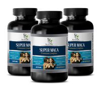 Sexual Enhancement for him - Super MACA - Premium Complex 2070MG - LIBIDO Booster - yohimbe Herbal Supplements - 3 Bottles 180 Capsules