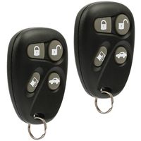 Car Key Fob Keyless Entry Remote fits 1998 1999 2000 Cadillac Deville Eldorado Seville (KOBUT1BT, 25656444), Set of 2