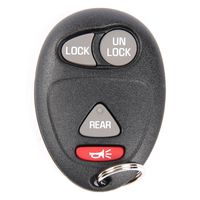 ACDelco 10335588 GM Original Equipment 4 Button Keyless Entry Remote Key Fob