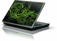 Skinit Protective Skin (Fits Latest Generic 10" Laptop/Netbook/Notebook); Green Flourish