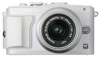 Olympus Mirrorless SLR E-PL6 with M Zuiko Digital 14-42mm Lens (White) - International Version