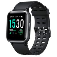 Smart Watch for Android Phone iphone,Arbily Smartwatch with Heart Rate Monitor Waterproof Swimming Smart Watch with Sleep Tracker Pedometer Step Calorie Counter,Smart Watches for Women Men Kids,Black