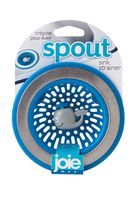 MSC International 77002 Joie Spout Kitchen Sink Strainer Basket, Whale, 4.5-inch, Blue