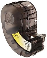 Brady X-61-483 IDXPERT 0.5" Height, 2" Width, B-483 Ultra Aggressive Polyester, Black On White Color Label (100 Per Cartridge)