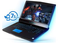 Dell Alienware 17 Laptop, 17.0" FHD Display, Intel Core i9-8950HK Upto 4.8GHz, 32GB RAM, 1TB NVMe SSD + 1TB HDD, NVIDIA GeForce GTX 1080, HDMI, Mini DisplayPort, Thunderbolt, Wi-Fi, Windows 10 Pro